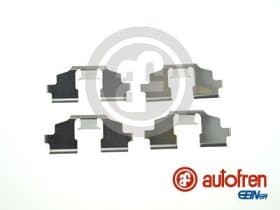 Комплектующие дисковых тормозных колодок Комплектующие дисковых тормозных колодок