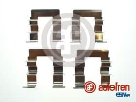 Комплектующие дисковых тормозных колодок Комплектующие дисковых тормозных колодок