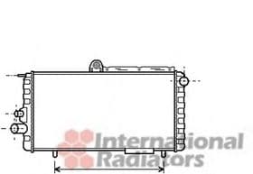 Радиатор охлаждения двигателя