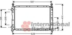 Радиатор охлаждения двигателя