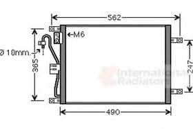 Радіатор кондиціонера Радіатор кондиціонера