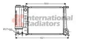 Радиатор охлаждения двигателя