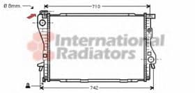 Радіатор охолодження двигуна