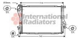 Радиатор охлаждения двигателя