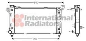 Радіатор охолодження двигуна Радіатор охолодження двигуна