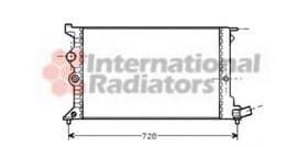Радиатор охлаждения двигателя