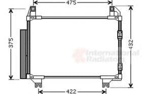 Радиатор кондиционера