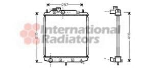 Радіатор охолодження двигуна