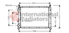 Радіатор охолодження двигуна Радіатор охолодження двигуна