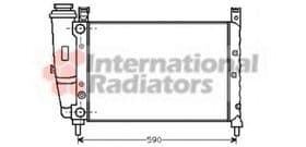 Радиатор охлаждения двигателя