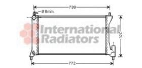 Радиатор охлаждения двигателя Радиатор охлаждения двигателя