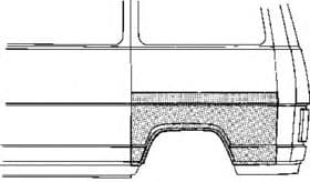 Крило заднє