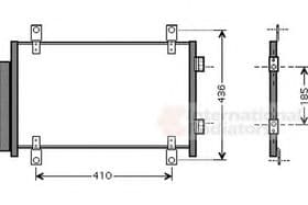 Радиатор кондиционера