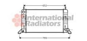 Радиатор охлаждения двигателя