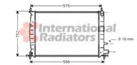 Радіатор охолодження двигуна