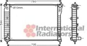 Радиатор охлаждения двигателя