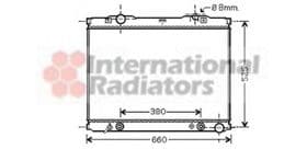 Радиатор охлаждения двигателя Радиатор охлаждения двигателя