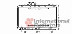 Радиатор охлаждения двигателя