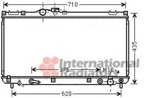 Радиатор охлаждения двигателя