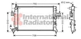 Радіатор охолодження двигуна