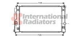 Радіатор охолодження двигуна