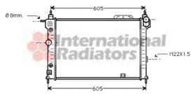 Радиатор охлаждения двигателя