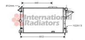 Радіатор охолодження двигуна