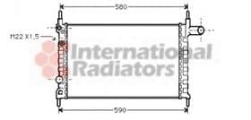 Радіатор охолодження двигуна