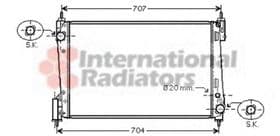 Радиатор охлаждения двигателя