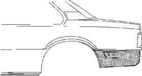 Крыло заднее Крыло заднее