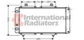 Радіатор охолодження двигуна Радіатор охолодження двигуна