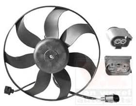 Вентилятор системы охлаждения двигателя
