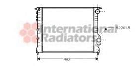 Радиатор охлаждения двигателя