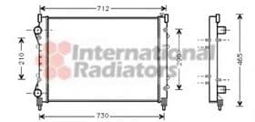 Радіатор охолодження двигуна