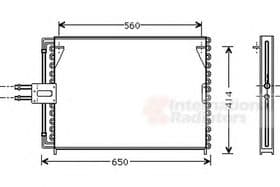 Радиатор кондиционера