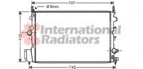 Радиатор охлаждения двигателя
