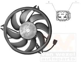 Вентилятор системи охолодження двигуна