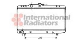 Радиатор охлаждения двигателя
