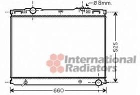 Радиатор охлаждения двигателя Радиатор охлаждения двигателя