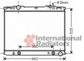Радиатор охлаждения двигателя Радиатор охлаждения двигателя