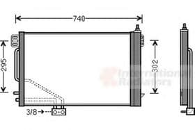Радиатор кондиционера