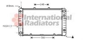 Радіатор охолодження двигуна
