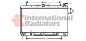 Радиатор охлаждения двигателя