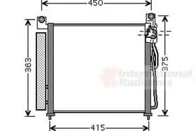 Радиатор кондиционера