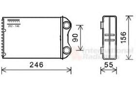 Радиатор печки Радиатор печки