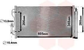 Радиатор кондиционера