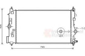 Радиатор охлаждения двигателя Радиатор охлаждения двигателя
