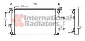 Радиатор охлаждения двигателя