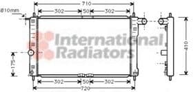 Радіатор охолодження двигуна