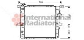 Радиатор охлаждения двигателя